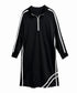 Line Zip Dress